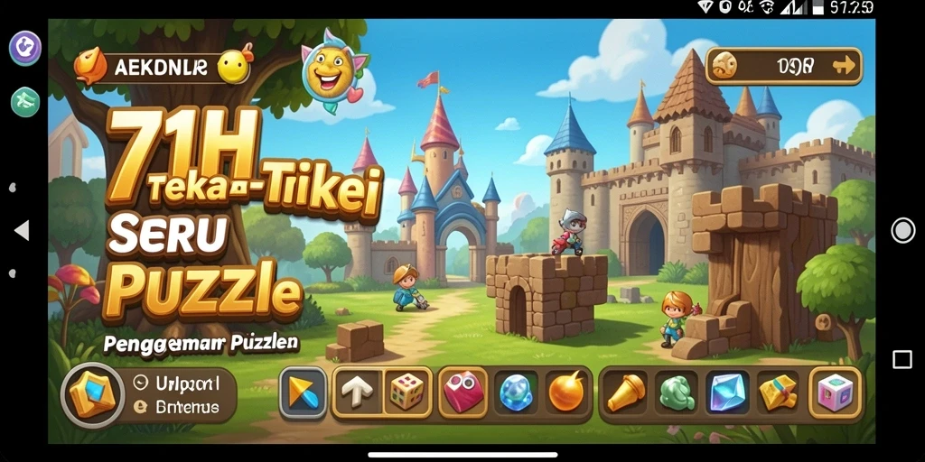 Screenshot utama 71H menampilkan gameplay Puzzle yang mengasyikkan.