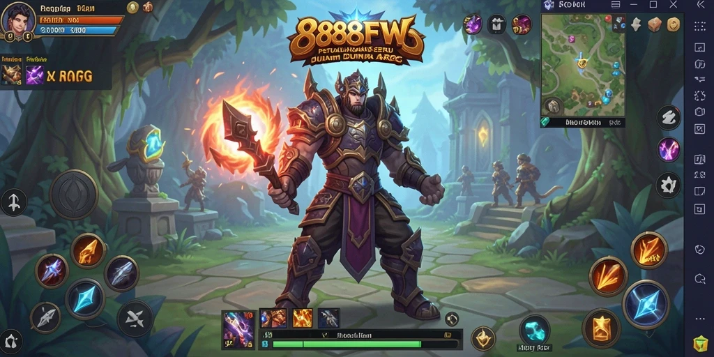 Tampilan gameplay seru dan menegangkan di dunia ARPG.