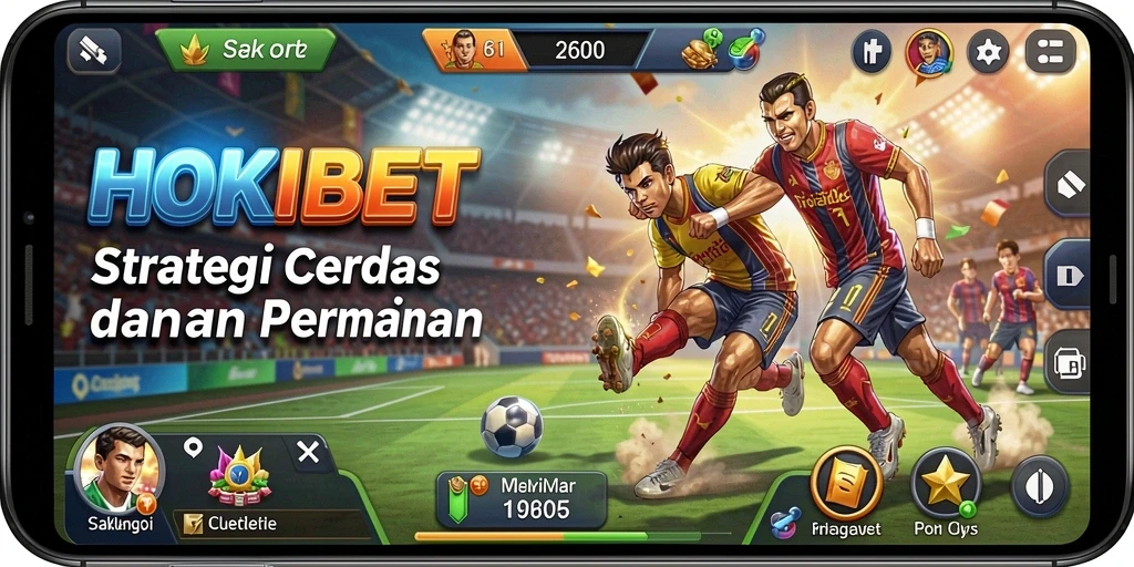 Tampilan gameplay HOKIBET yang mendebarkan dan strategis.