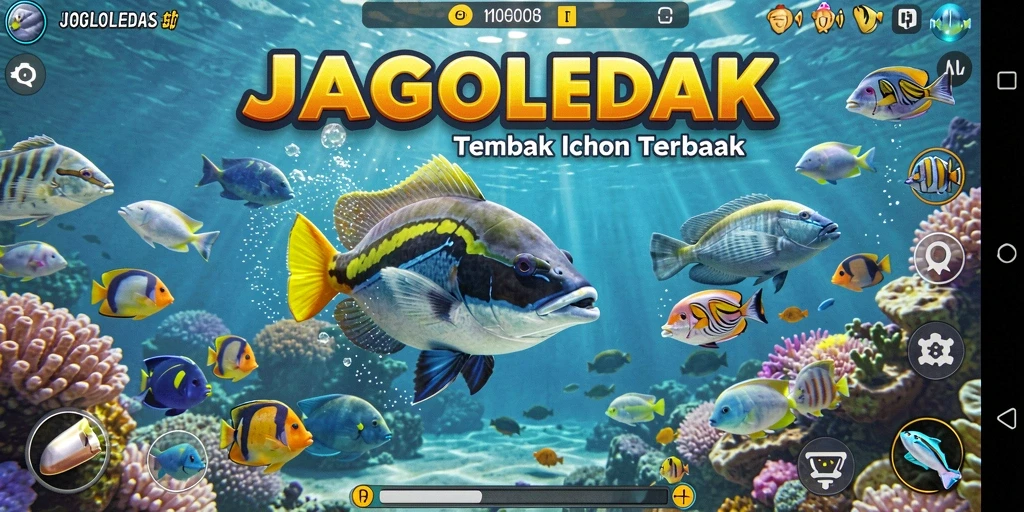 Tampilan gameplay JAGOLEDAK yang seru dan menantang.