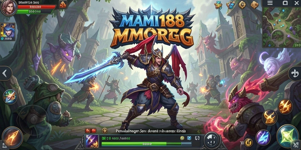 Tampilan gameplay MAMI188 yang mengesankan dalam aksi MMORPG.