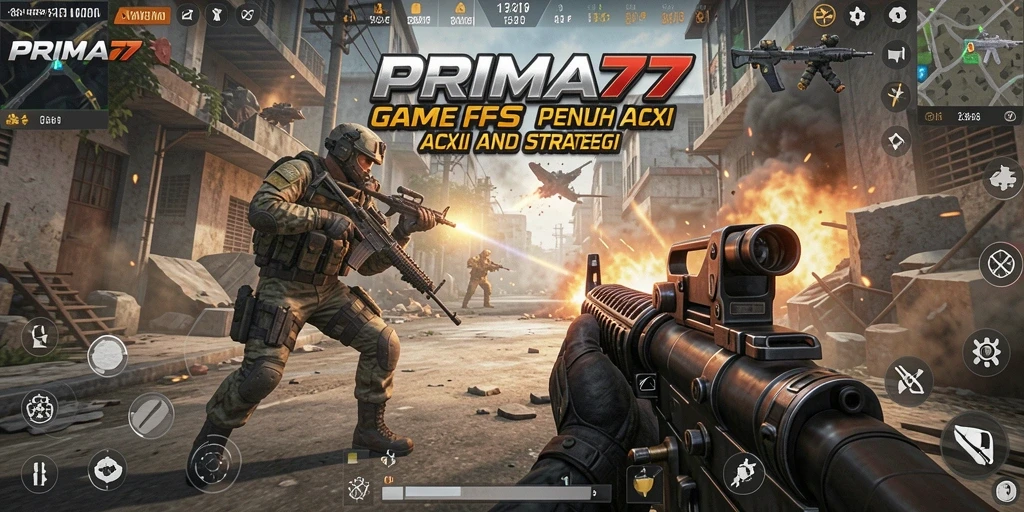 Gameplay intens di <strong>PRIMA77</strong> dengan aksi tembak-menembak yang mendebarkan.