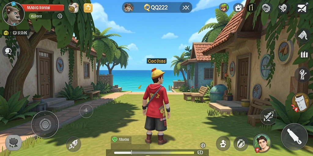 Menampilkan gameplay seru dan menyenangkan dari QQ222.