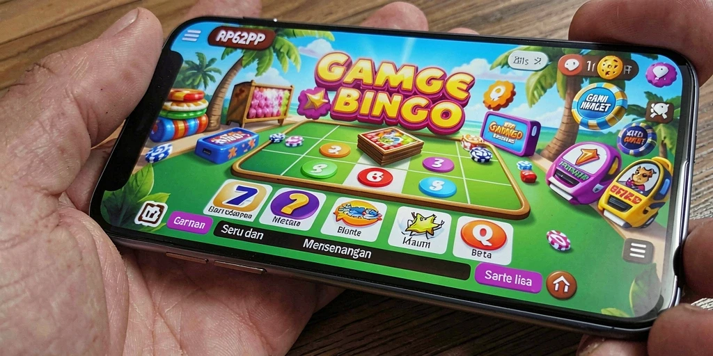 Screenshot gameplay Bingo di RP62RP yang penuh keseruan.