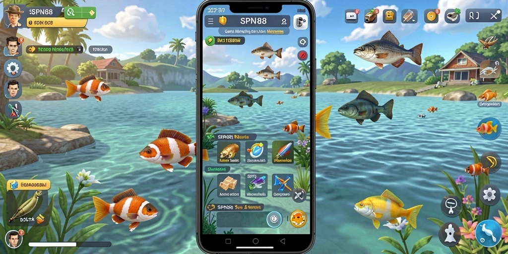 Tangkapan ikan menakjubkan di dalam game SPN88.