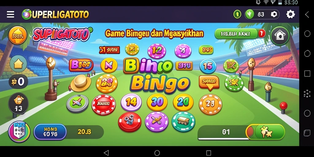Tampilan gameplay seru dan interaktif dari SUPERLIGATOTO.